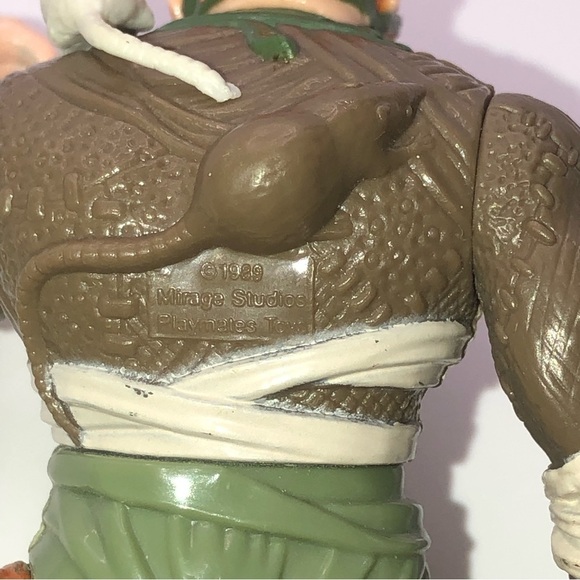 80S TMNT Rat King Action Figure 100% Complete w Accesories 1989 - Picture 4 of 4